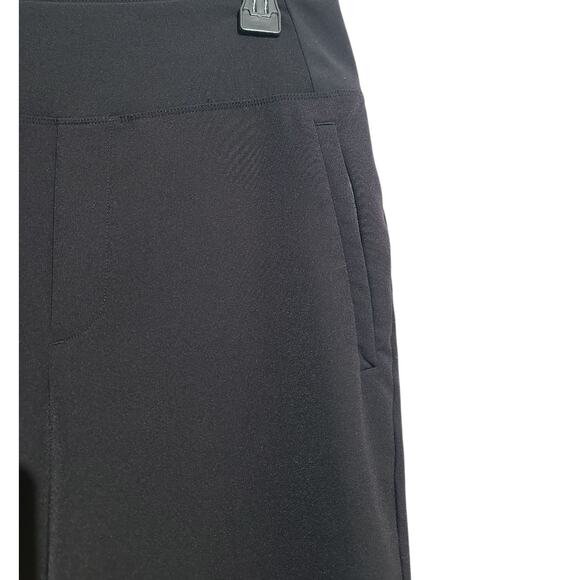 Athleta Black Endless High Rise Straight Leg Pant Sz 8 - Picture 3 of 6